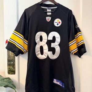 Pittsburgh Steelers #83 Heath Miller Reebok ‘Players Inc’ Jersey (Size 54)